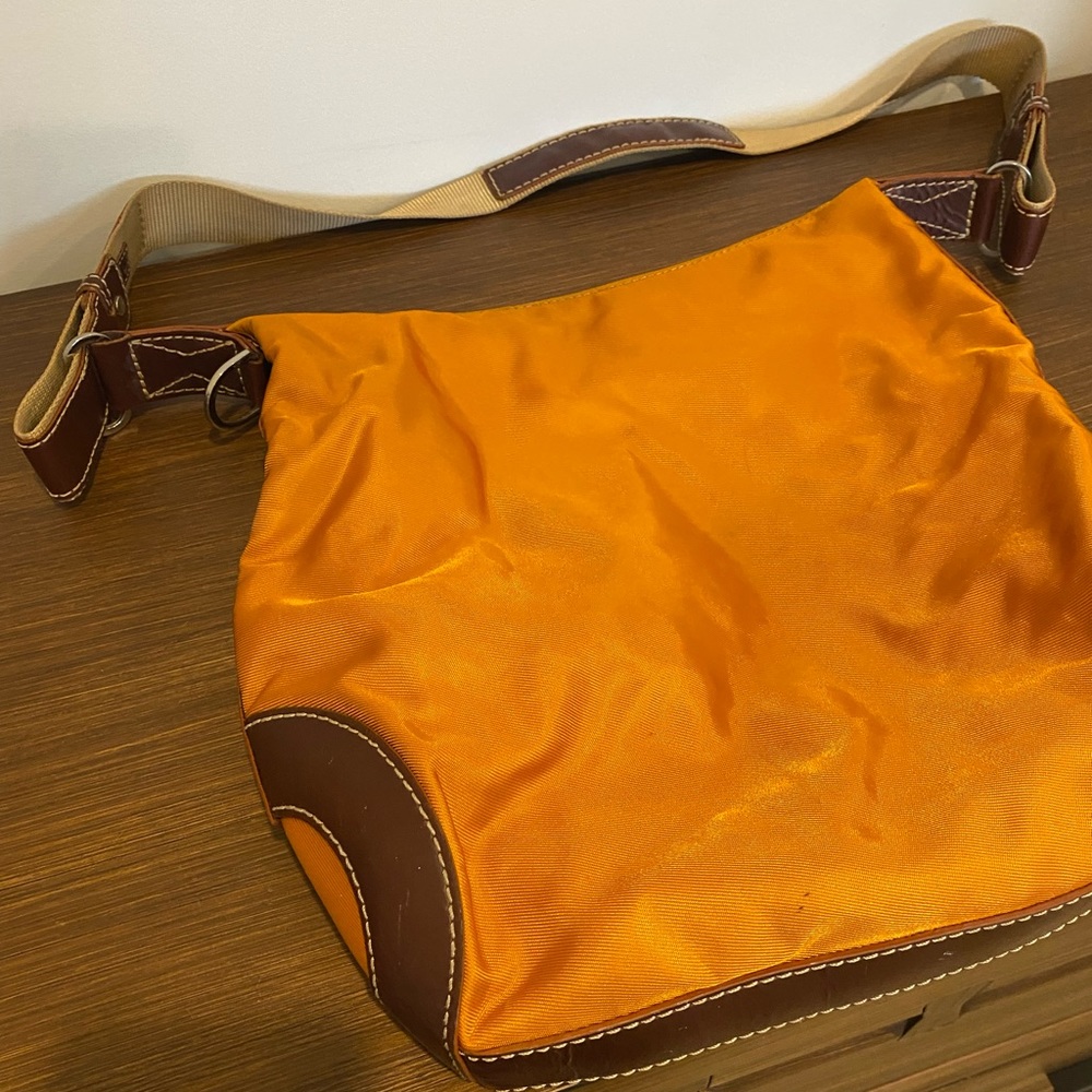 Lancel Vibrant Orange Crossbody bag